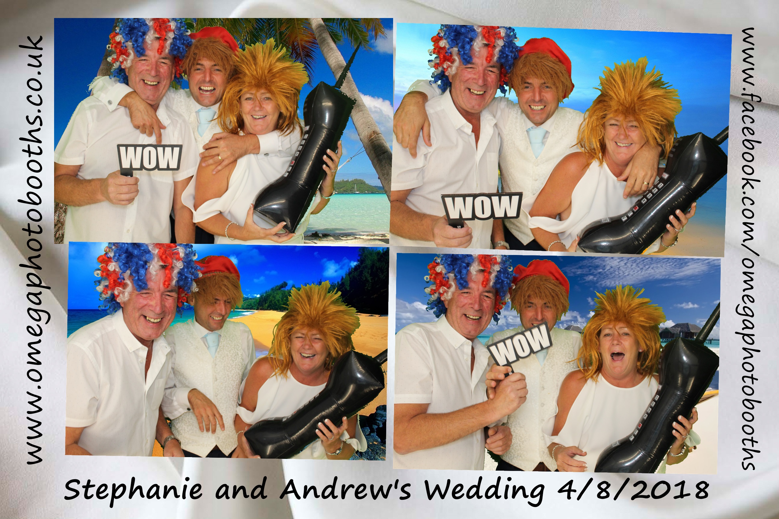 Stephanie and Andrew's Wedding | View more photos from the event at gallery.omegaphotobooths.co.uk/u/Omega-Photobooths/Stephanie-and-Andrews-Wedding